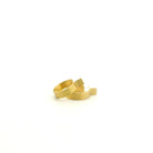 18 karat Yellow Gold Hoop Earrings