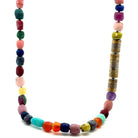Colorful Stones and Mixed Metals Vario Necklace