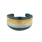Colorful Diamond Tapered Cuff