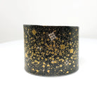 Sterling Silver Yellow Gold and Diamond Cuff