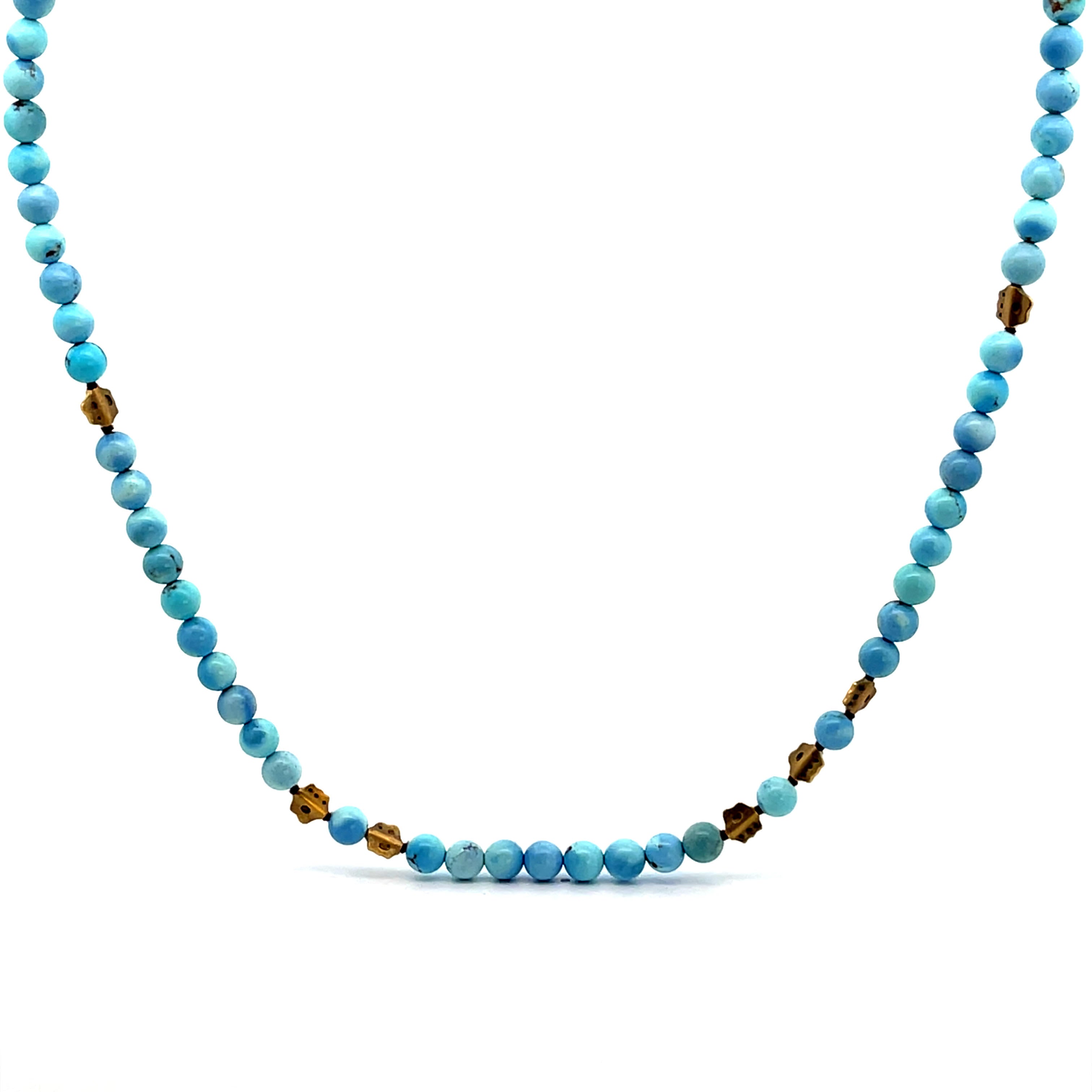 Kazakhstan Turquoise Beaded 