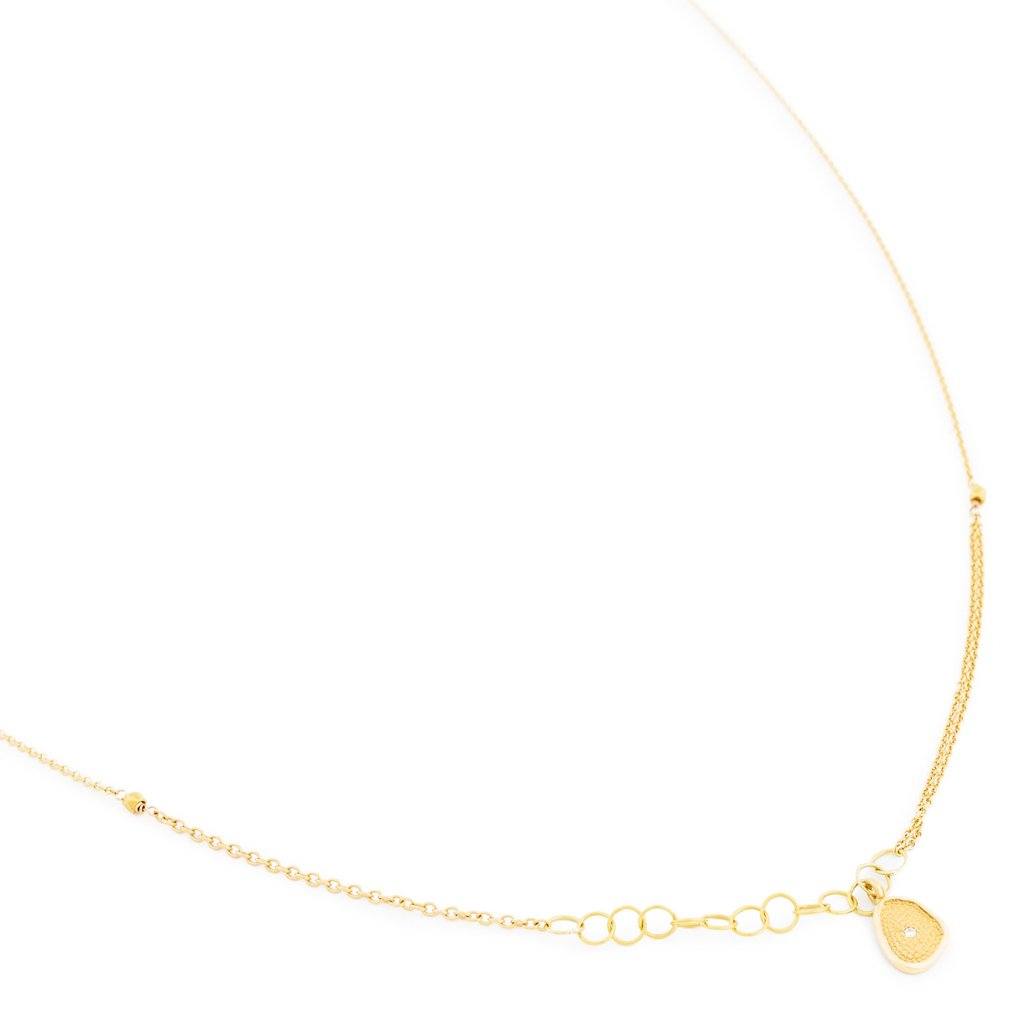 Small Gold 'Stardust' Necklace - 18K Yellow Gold