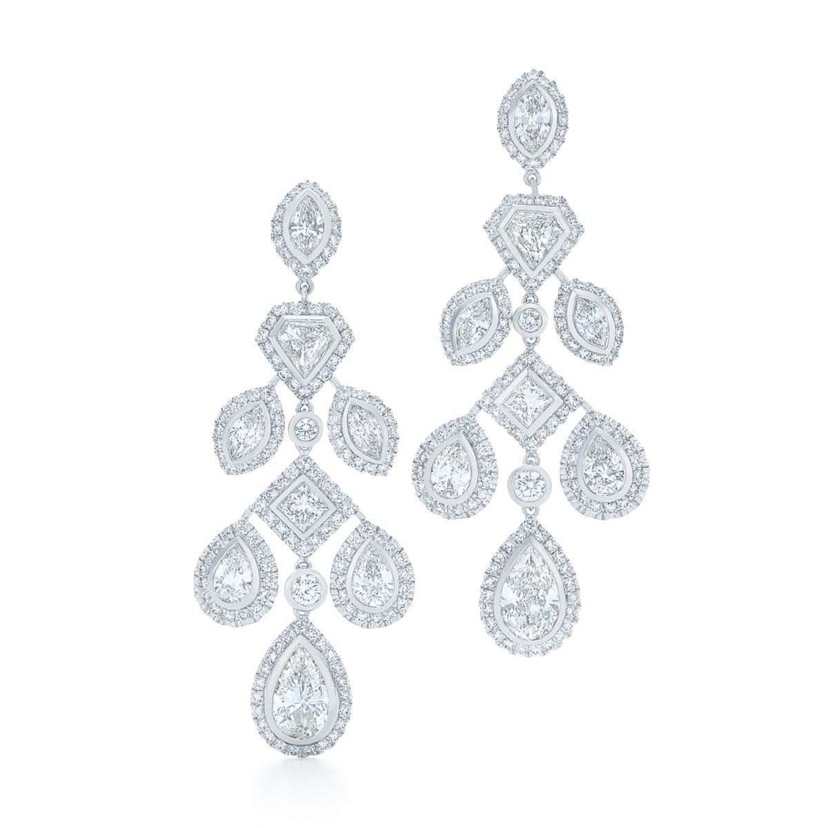 Kwiat Silhouette Diamond Earrings