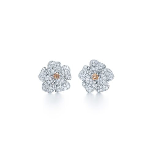 Kwiat Floral Diamond Earrings