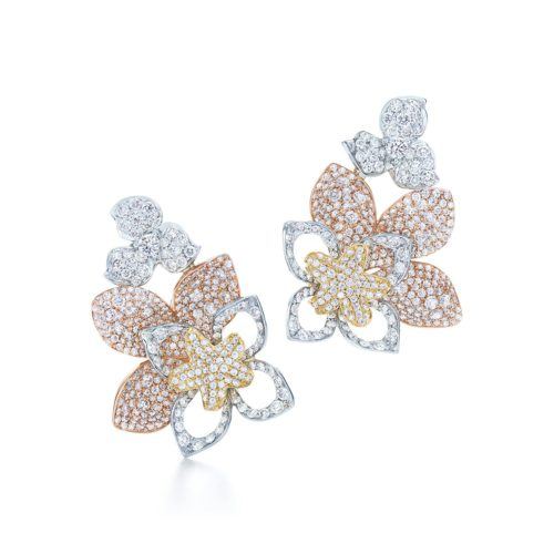 Kwiat Lotus Diamond Earrings
