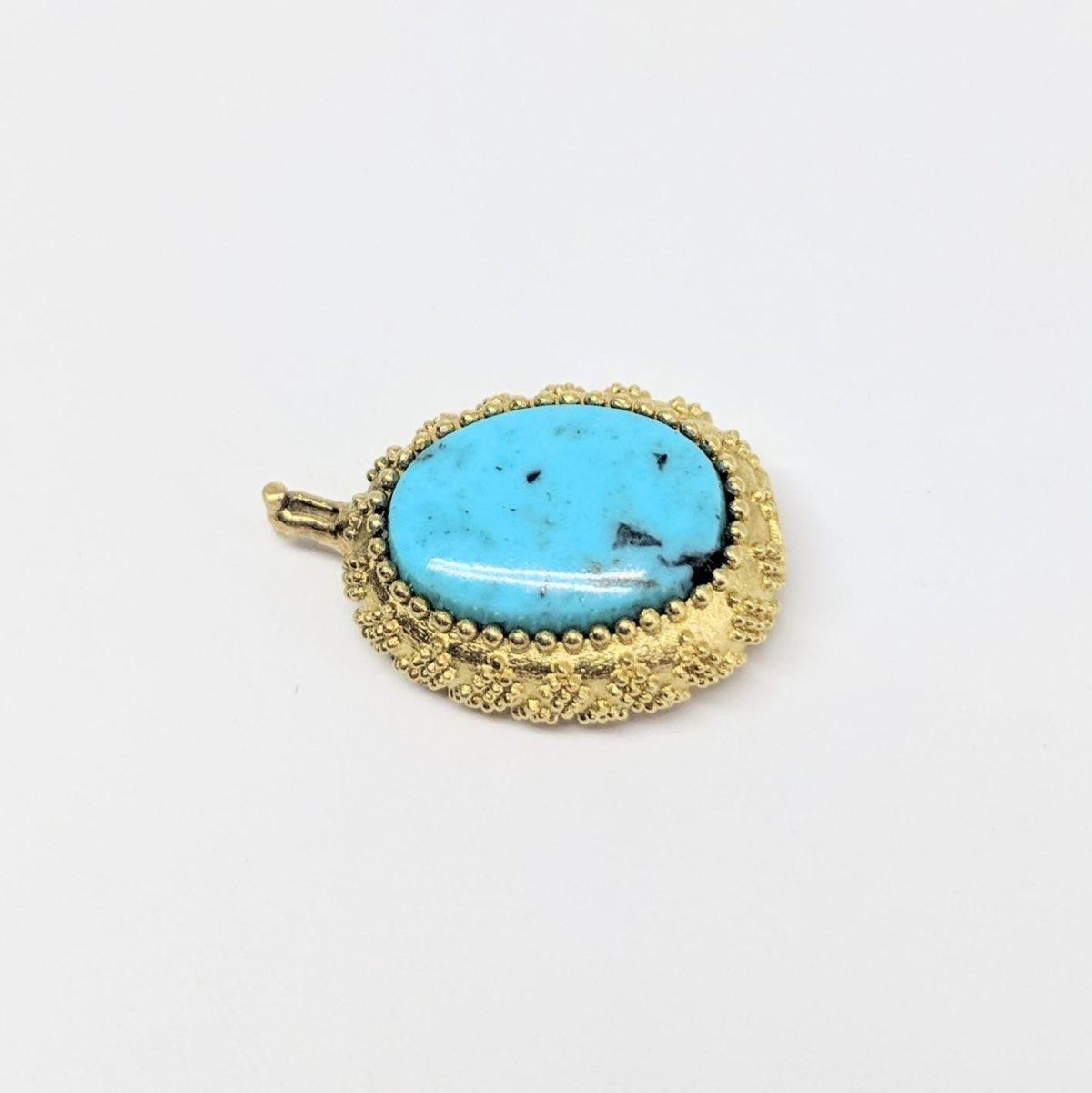 #3 Turquoise Rocca Bead