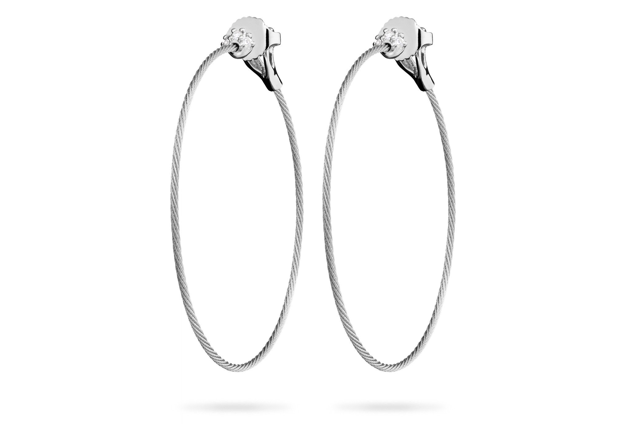 Paul Morelli Unity Thin Hoop Earrings Medium