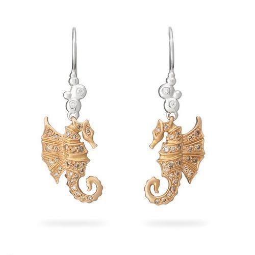 Paul Morelli Seahorse Earring On A Wire