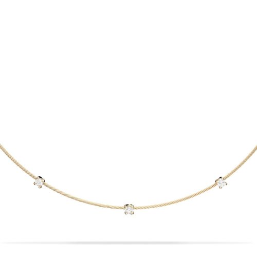 Paul Morelli Single Unity Necklace With 5 Diamonds