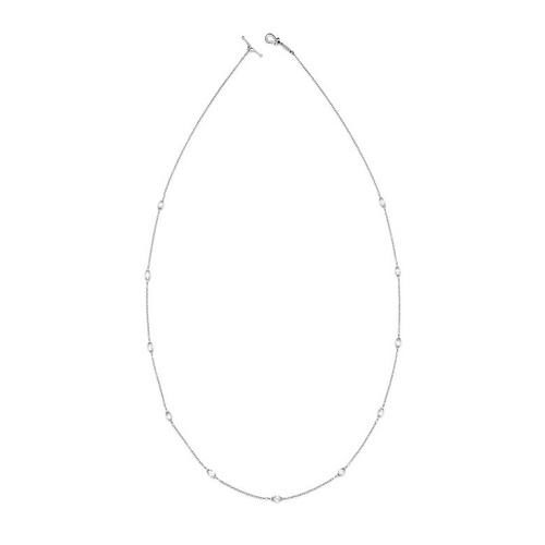 Paul Morelli Platinum Briolette Chain Necklace