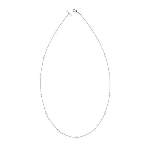 Paul Morelli Platinum Briolette Chain Necklace