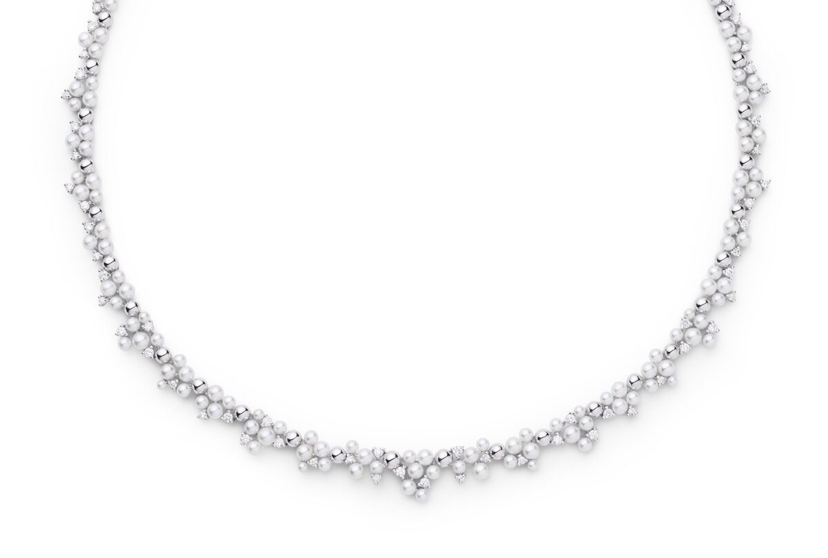 Paul Morelli Lagrange Pearl & Diamond Necklace