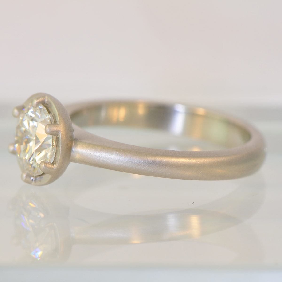 6-Point Engagement Ring in Platinum