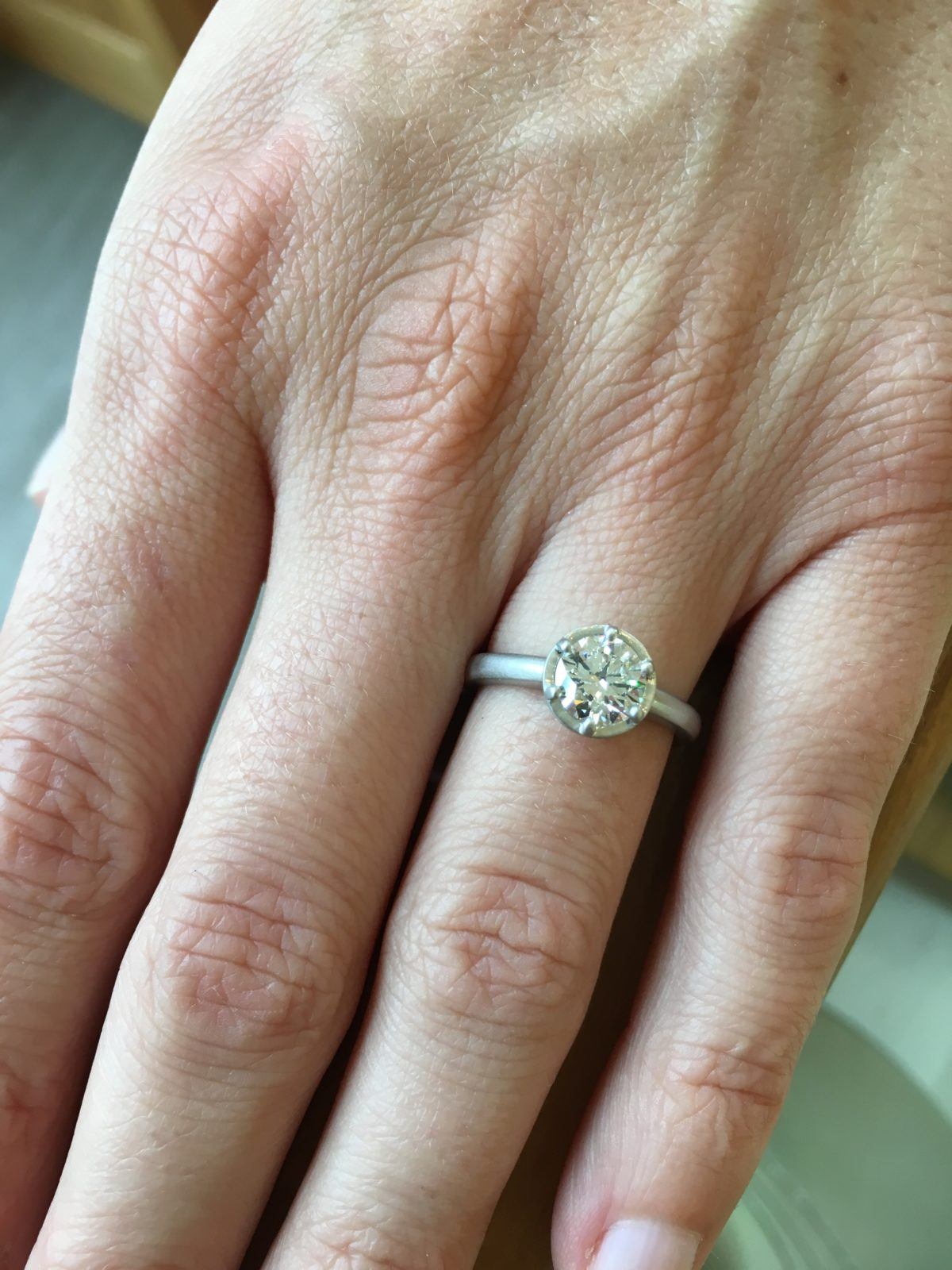 6-Point Engagement Ring in Platinum