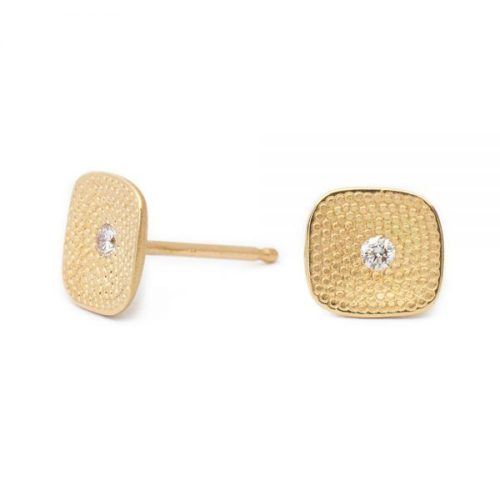 Small Square Stardust Studs