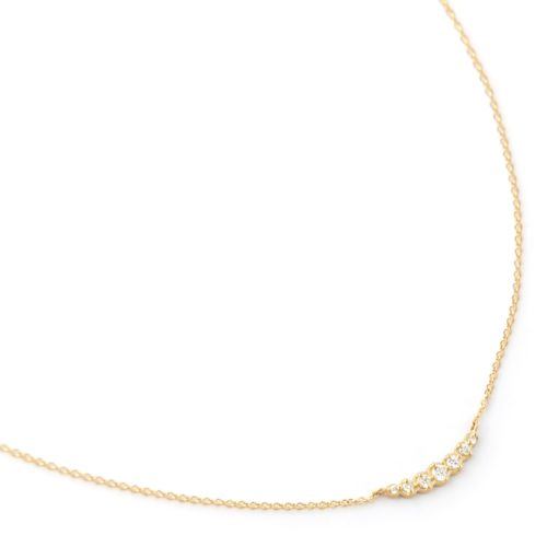Large Festival Diamond Line Necklace