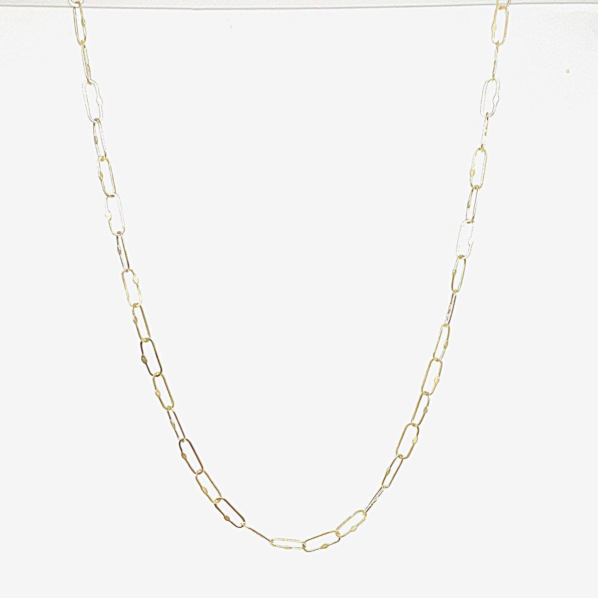 Yellow Gold Short Link Chain
