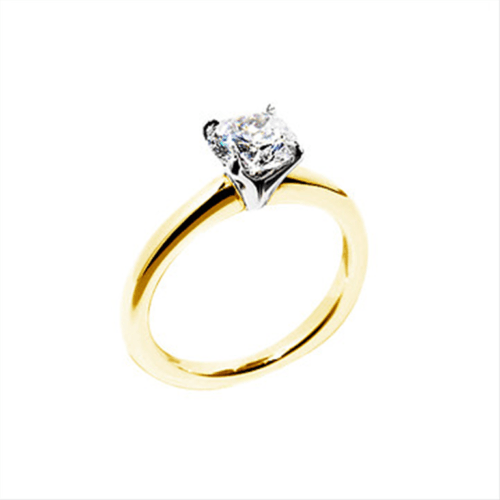 Platinum and Diamond Solitaire Engagement Ring