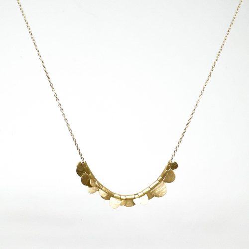 Yellow Gold Flora Necklace
