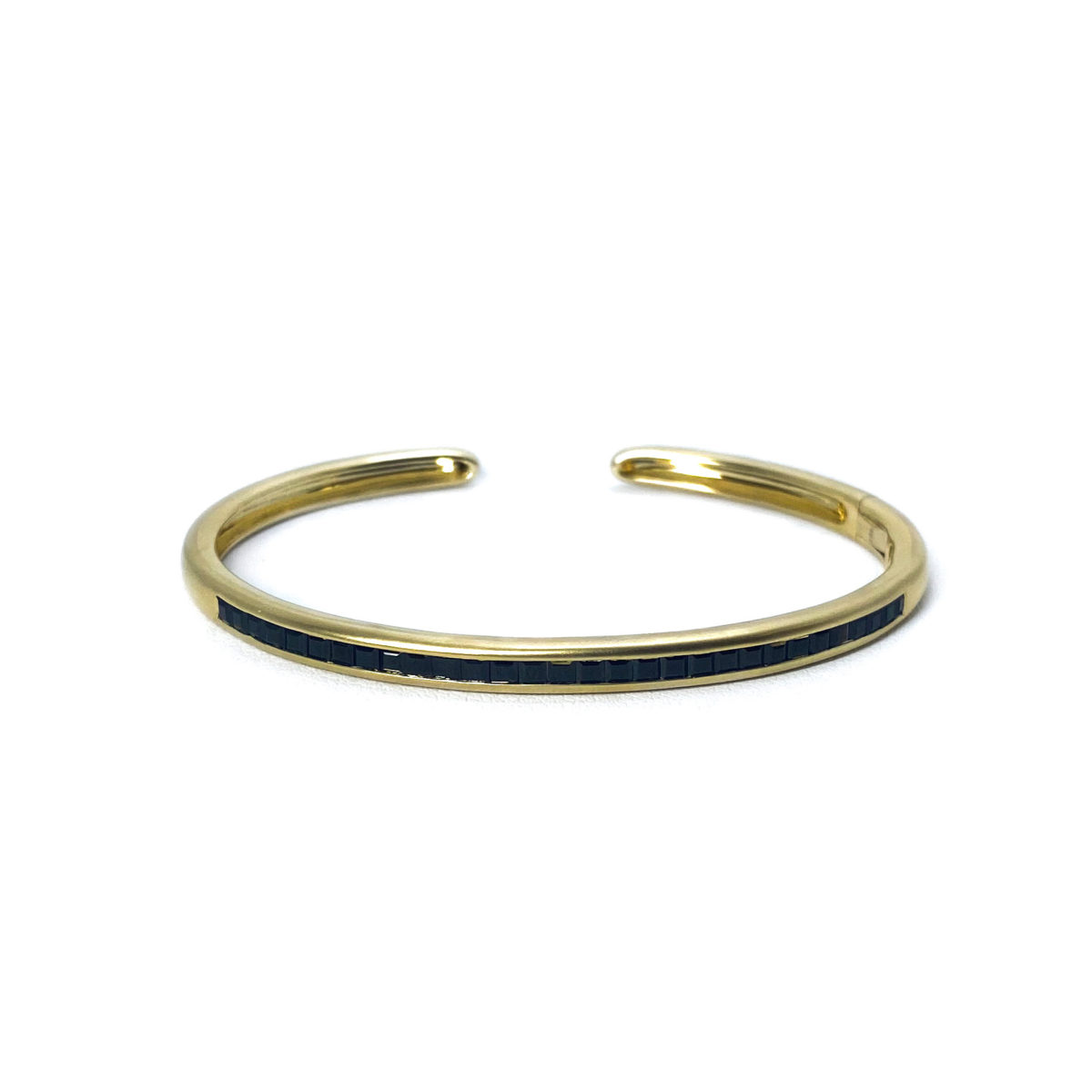 Yellow Gold and Spinel Cuff