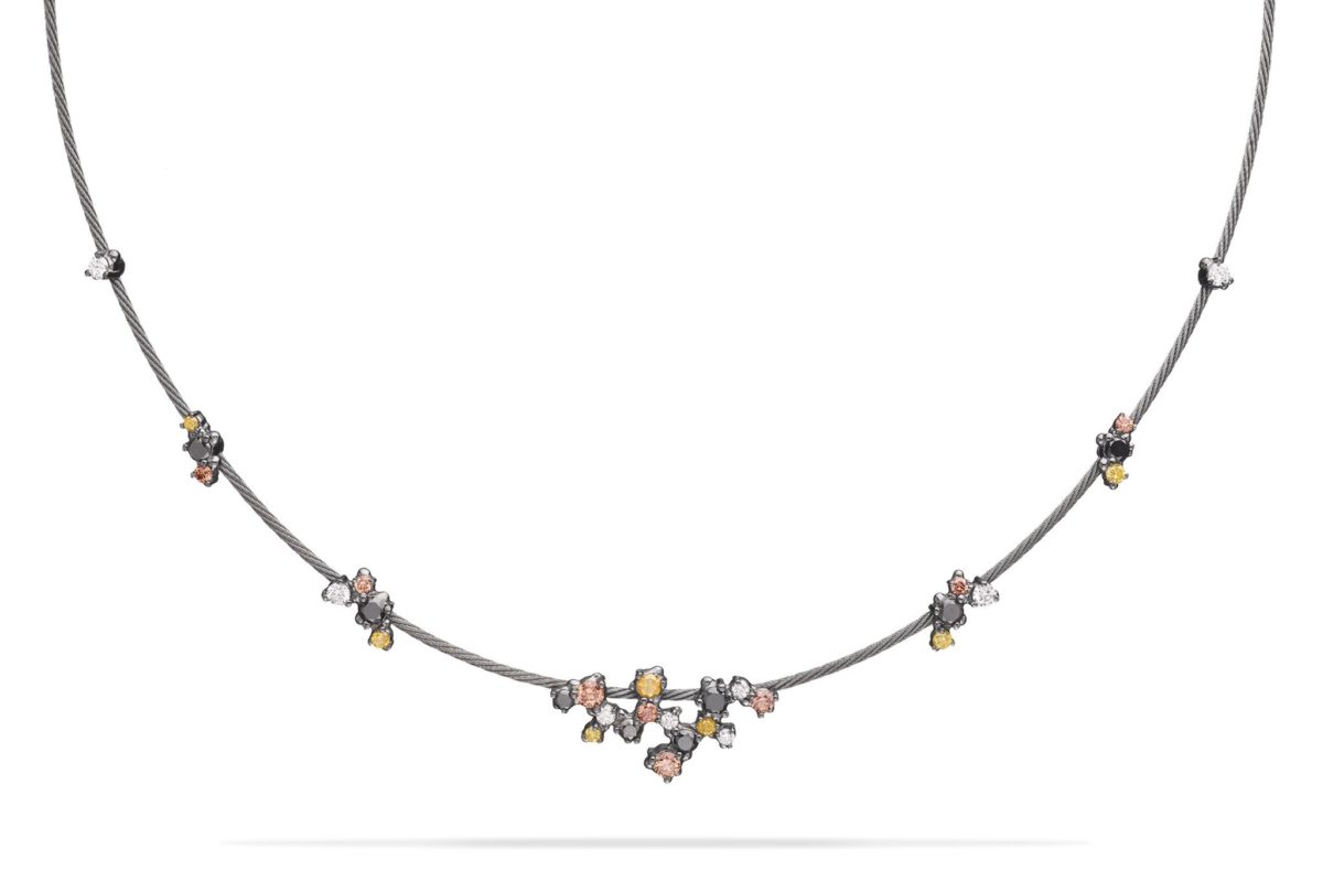Paul Morelli Single Unity Confetti Necklace