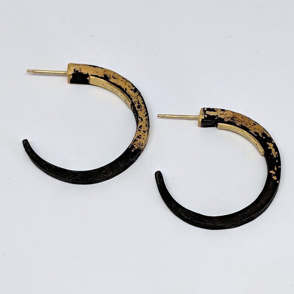 Dust Small Hand Forged Iron Hoops