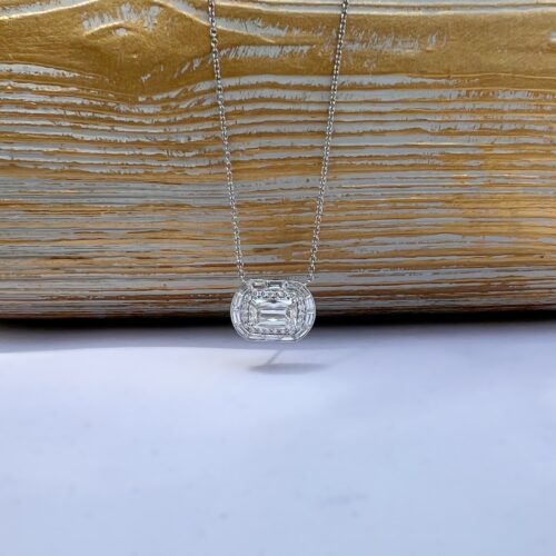 Ashoka Diamond Pendant
