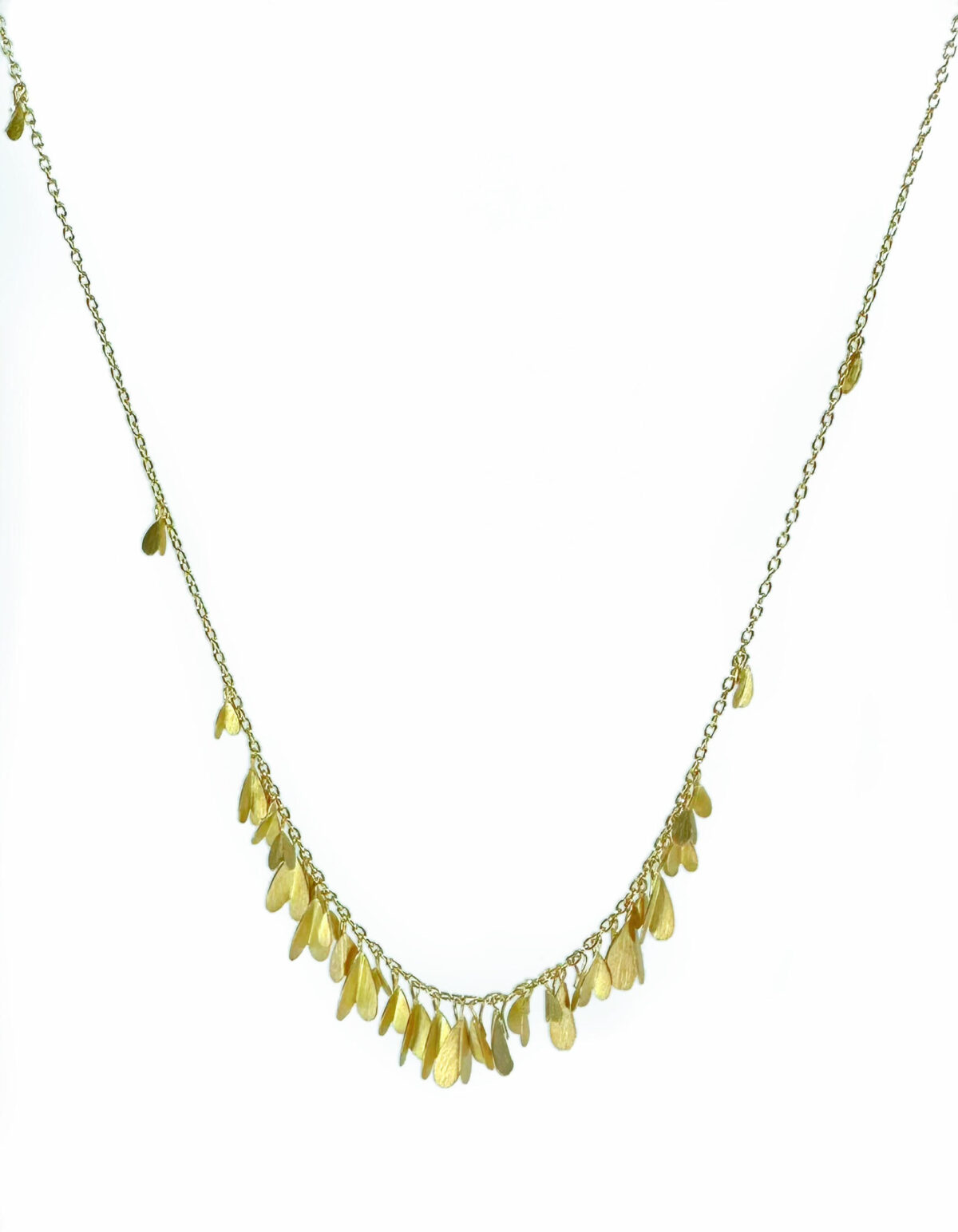 Yellow Gold Golden Wings Necklace