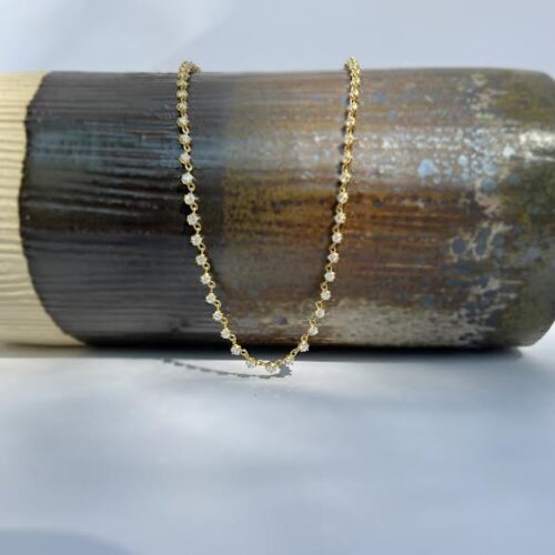Yellow Gold Riviera Necklace