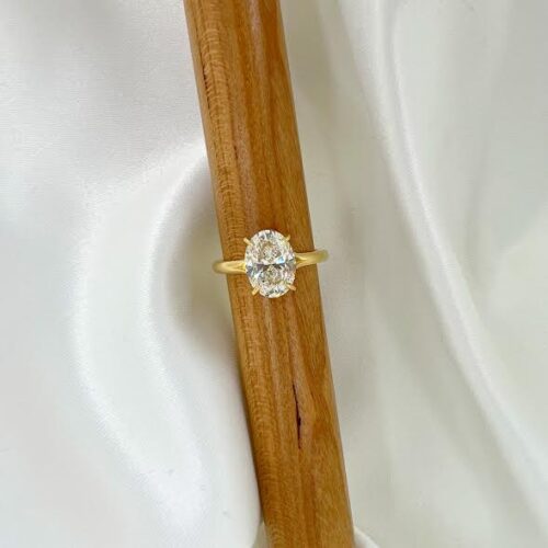 2.65 CT Oval Solitaire Ring