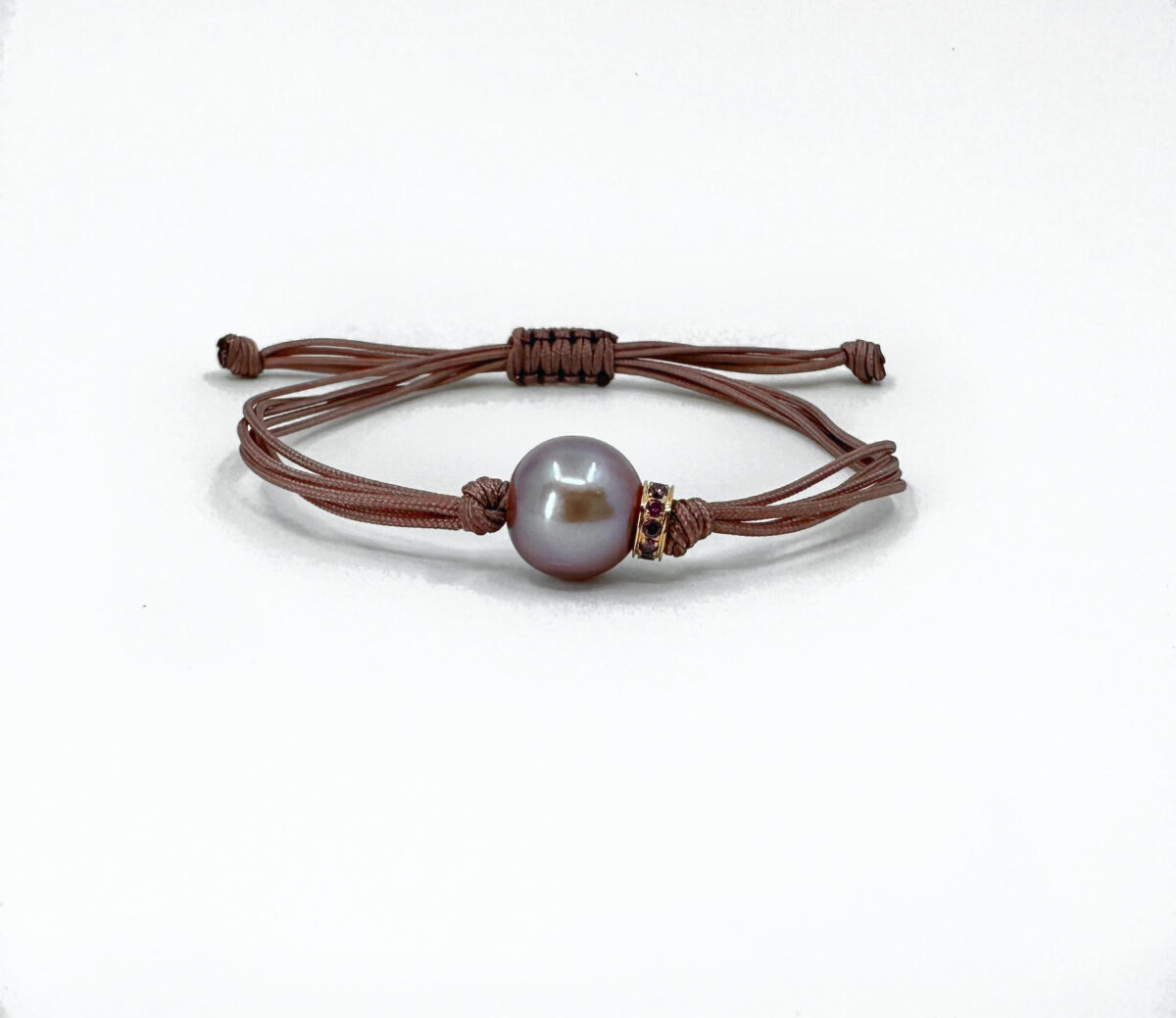 Ming Pearl Ribbon Bracelet