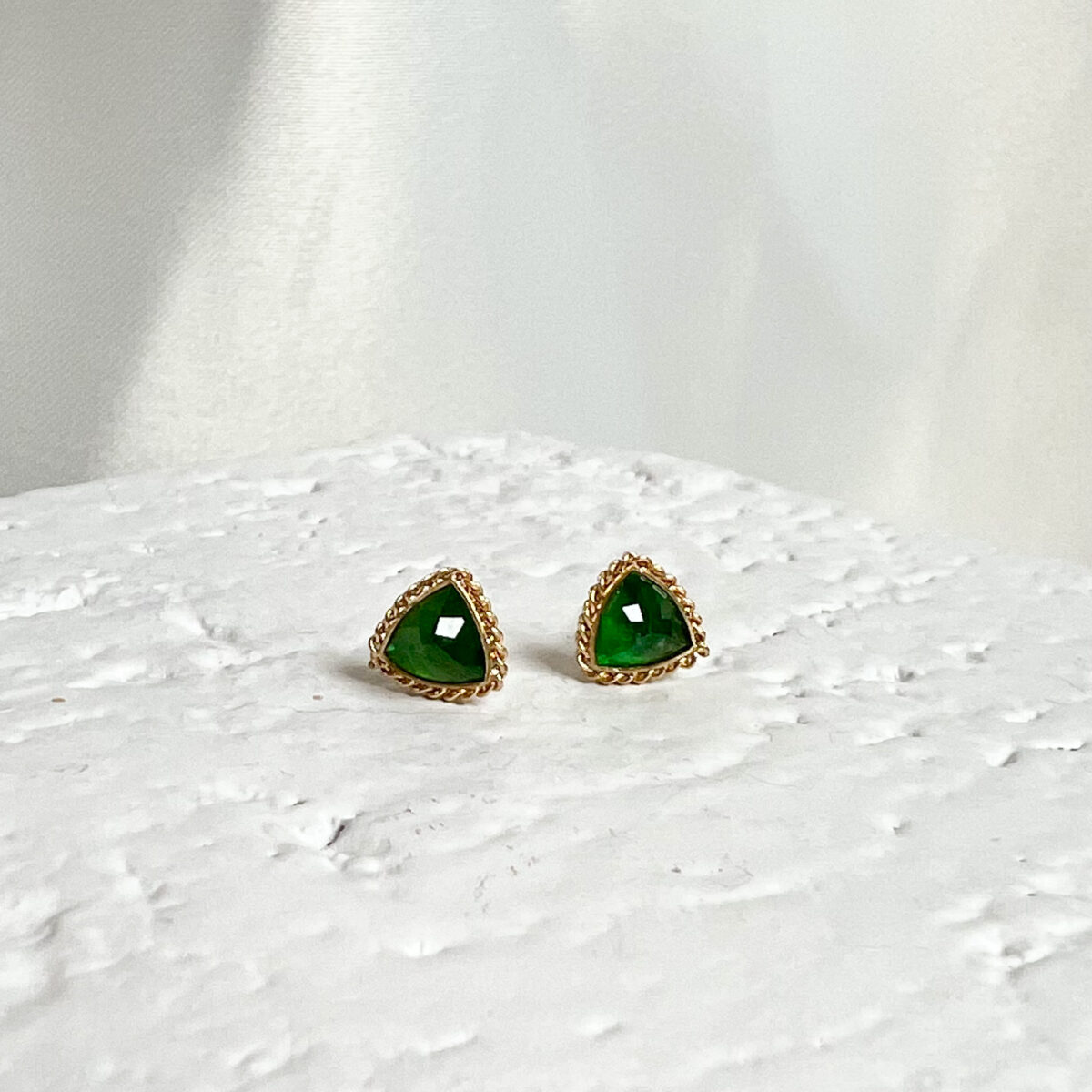 Tsavorite Stud Earrings