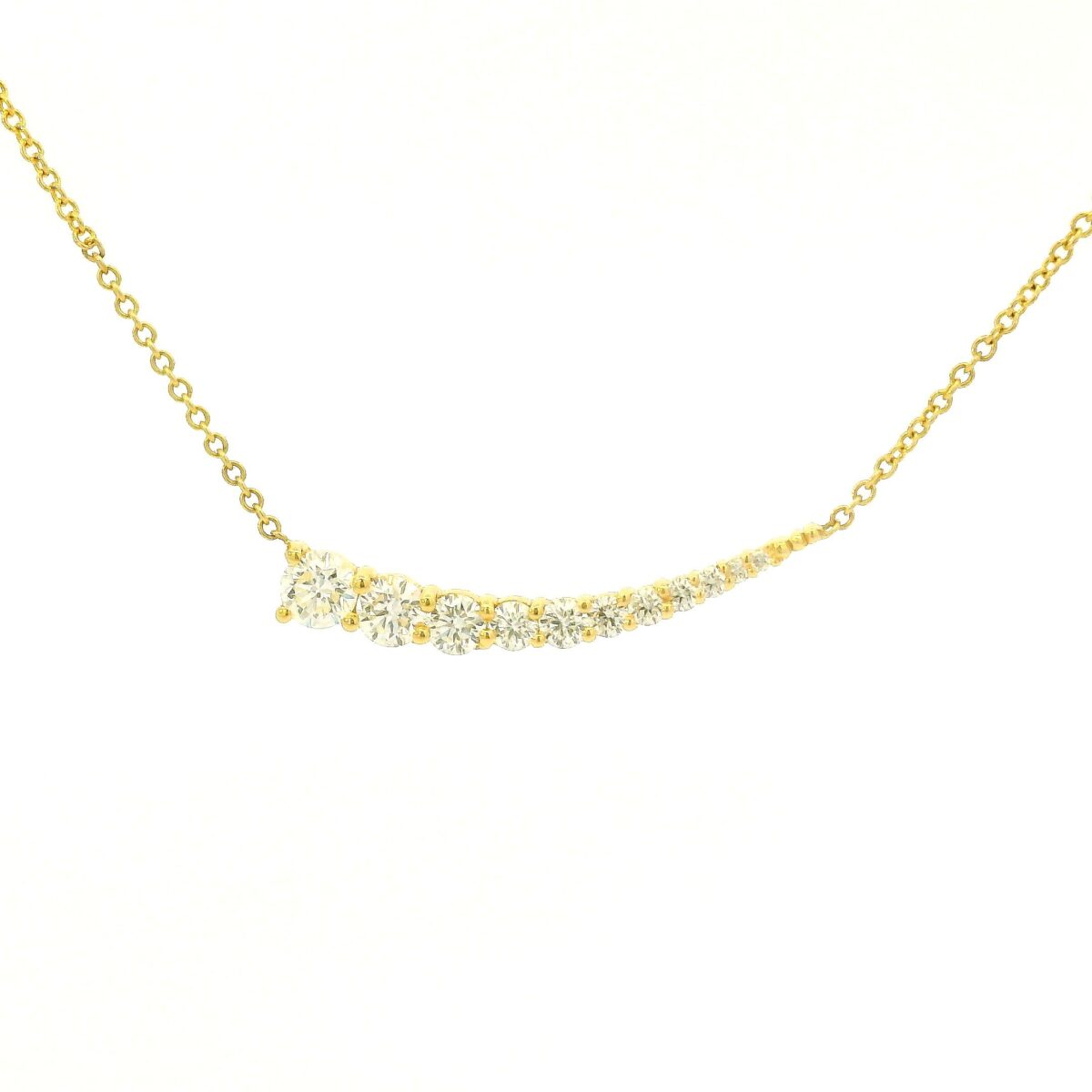 Diamond Bar 'Lunado' Pendant