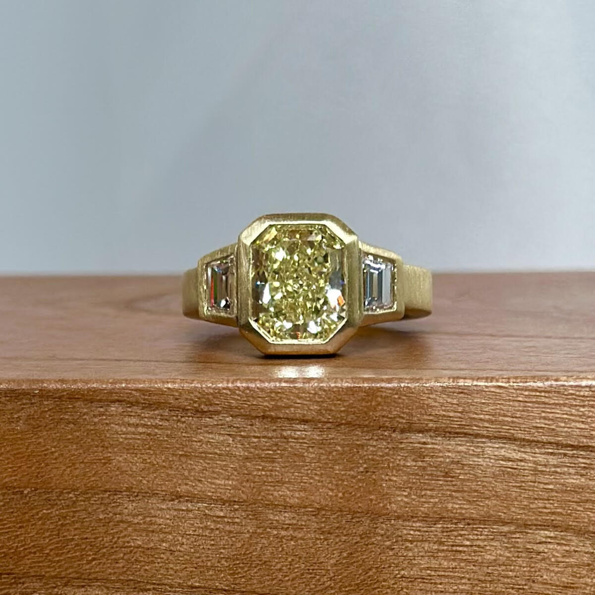 Fancy Yellow Diamond Ring