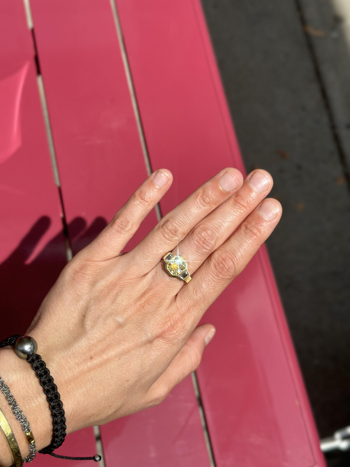 Fancy Yellow Diamond Ring