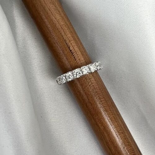 2.89 CT Platinum and Diamond Eternity Ring