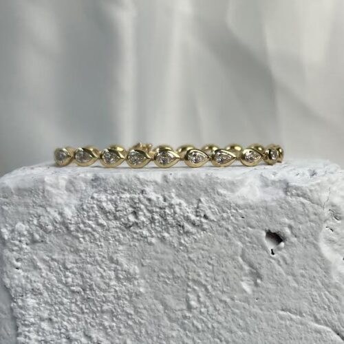 Yellow Gold and Diamond Bracelet