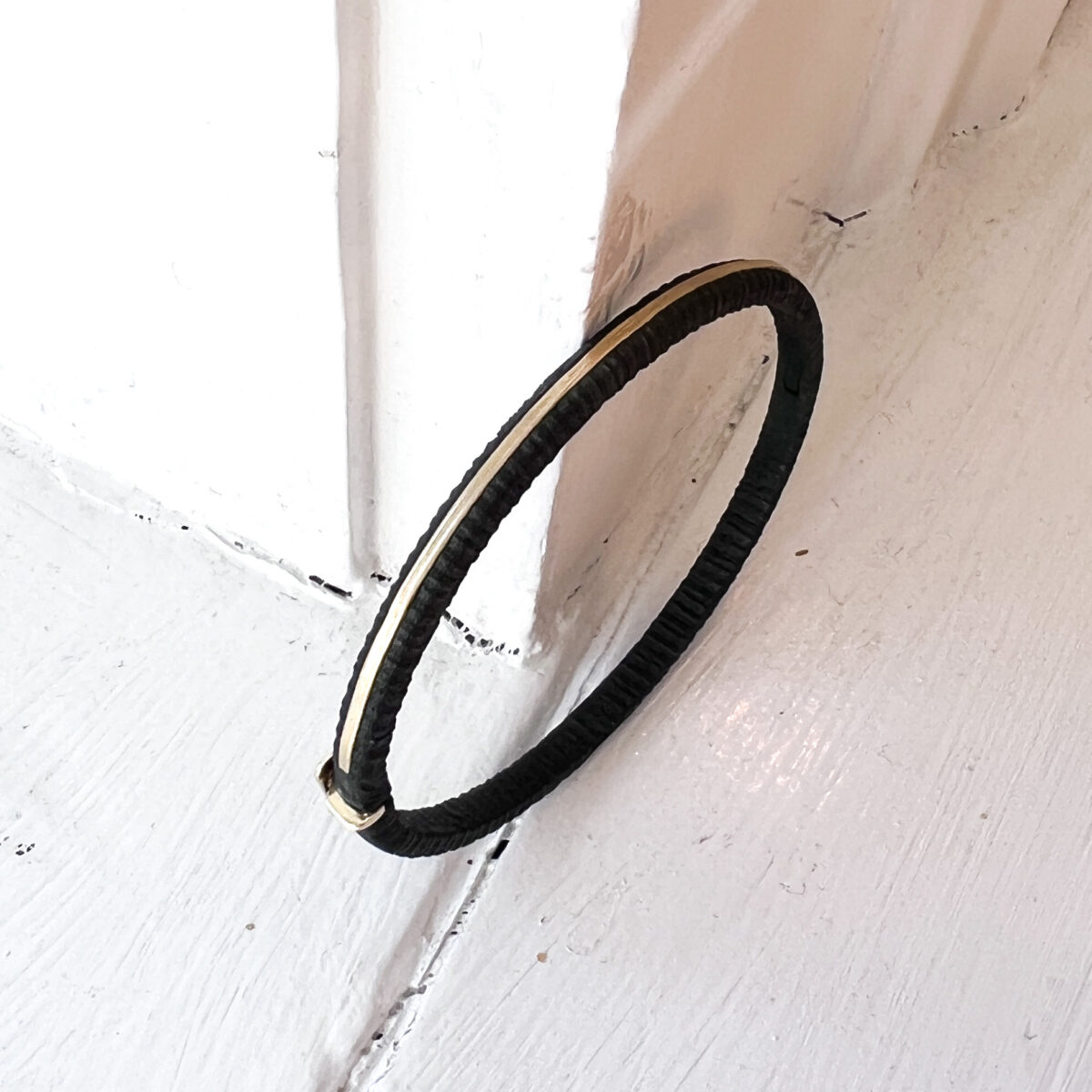 Cobalt Chrome and Yellow Gold Cuff