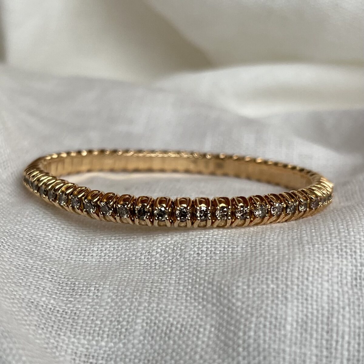 Rose Gold and Diamond Bracelet