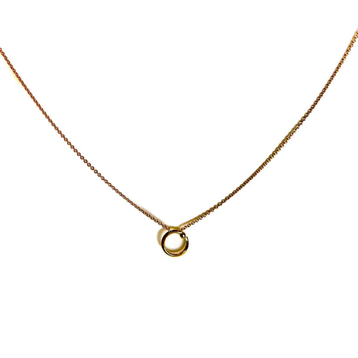 Yellow Gold Chain with Ring Clasp