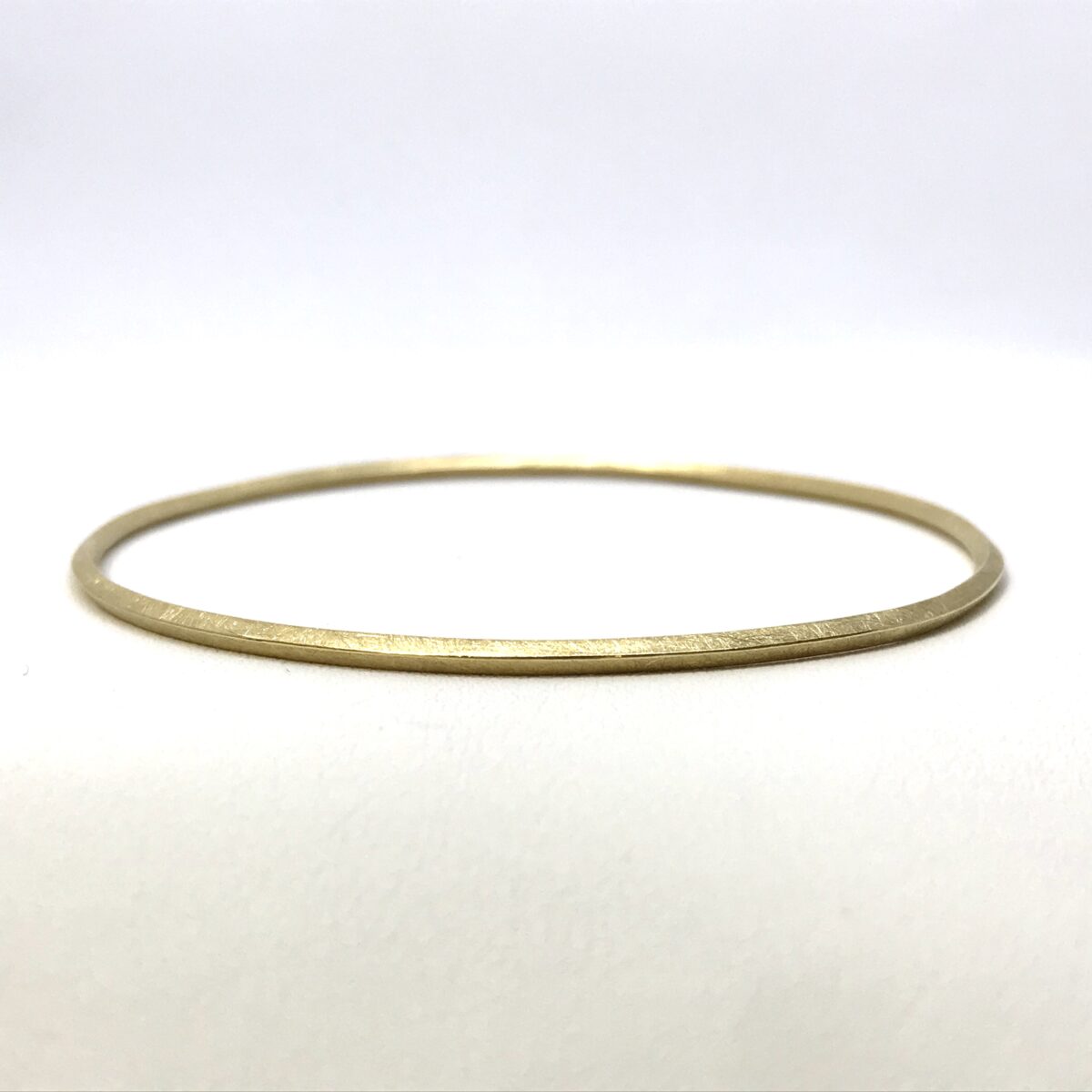 Textured Gold Bangle