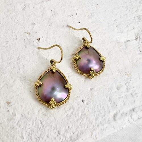 Mabe Pearl Earrings