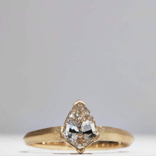 Yellow Gold and Diamond RIng