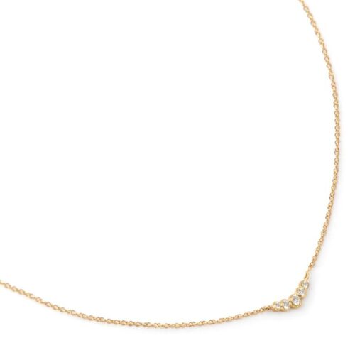 Festival Diamond Curve Necklace, Small