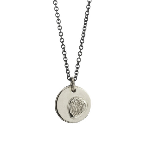 Fingerprint Medium Pendant