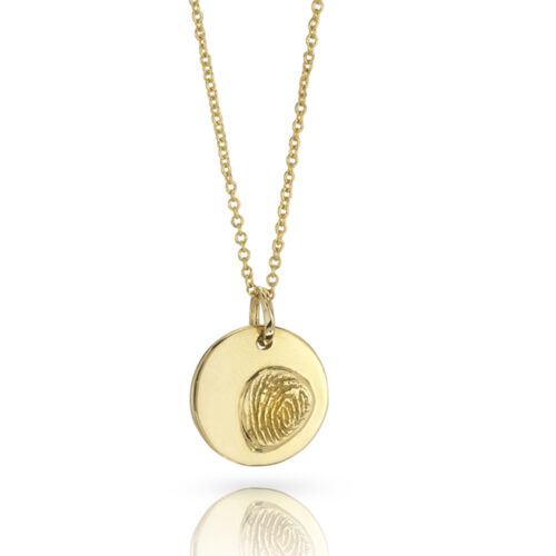 Fingerprint Medium Pendant