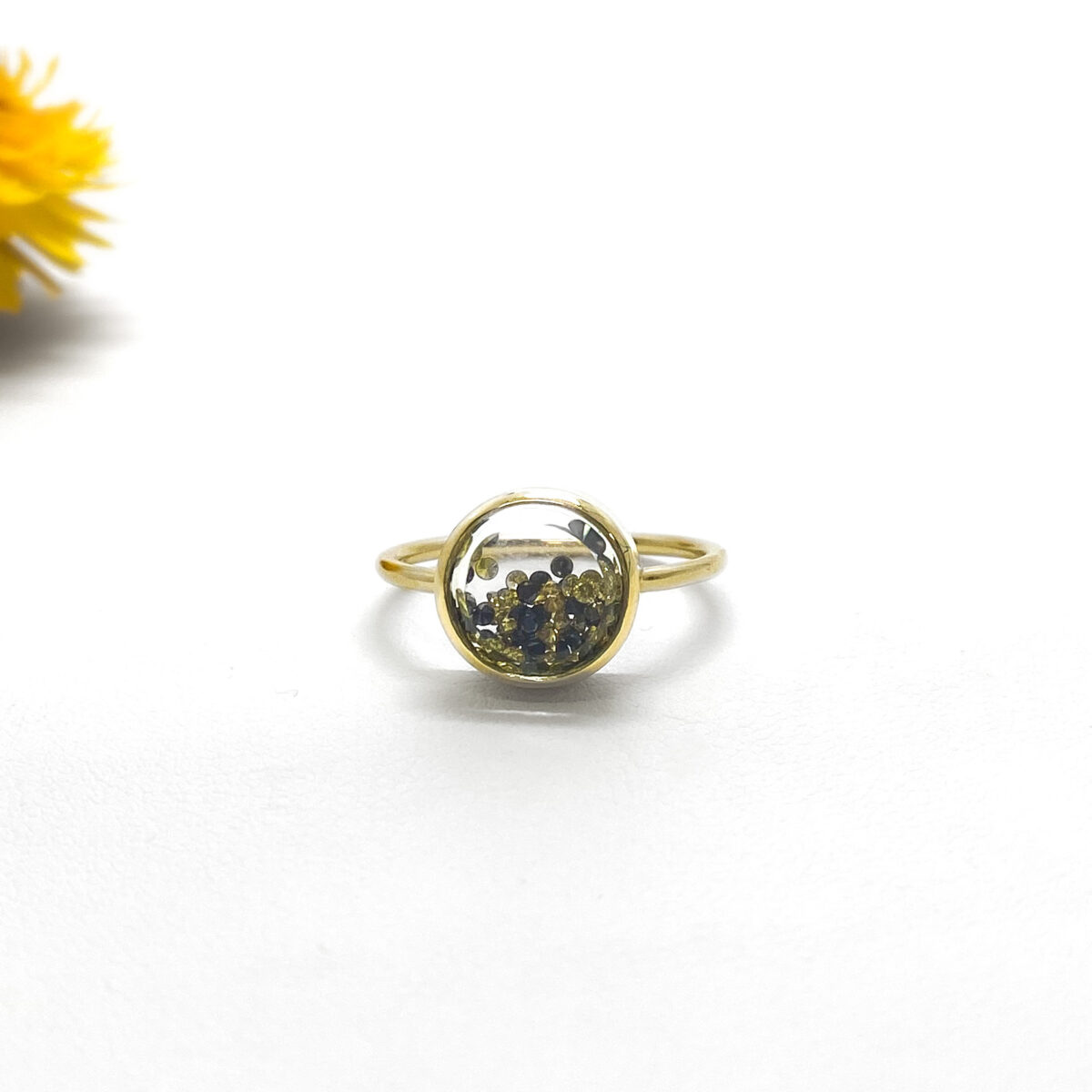 Yellow Gold Kaleidoscope Ring