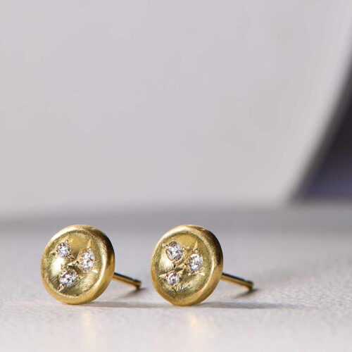 Ali Dumont Everyday Diamond Scatter Studs