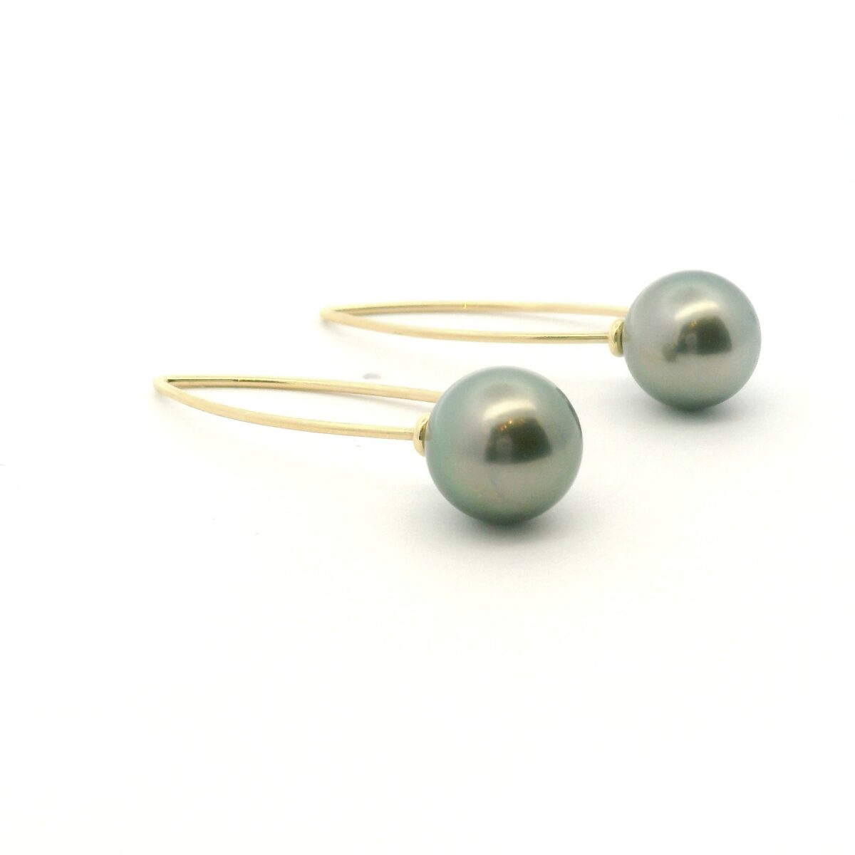 Tahitian Cultured Pearl Drop Earrings