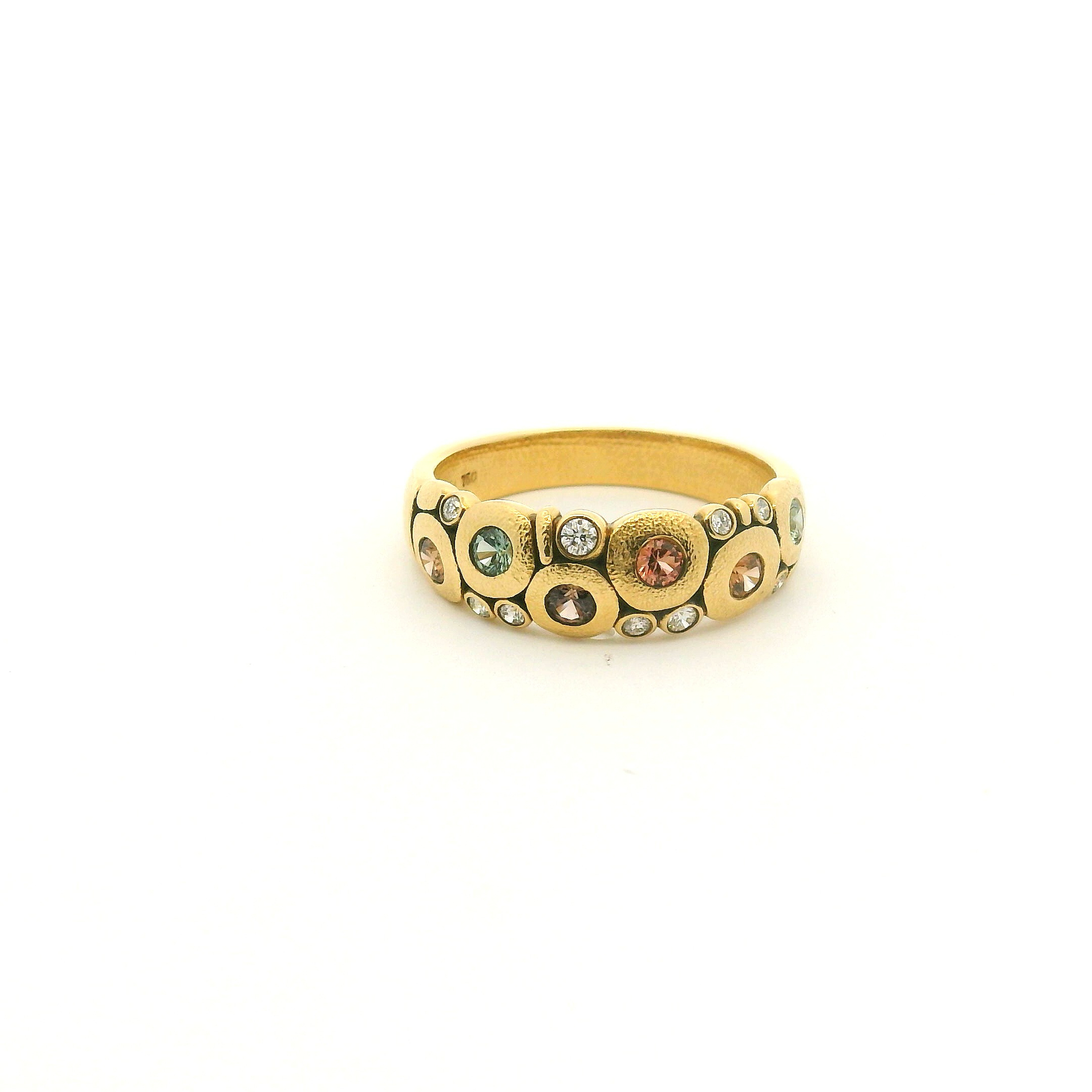 Multi Sapphire Candy Ring